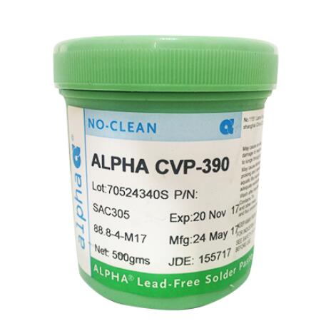 ALPHA CVP390无卤免洗锡膏
