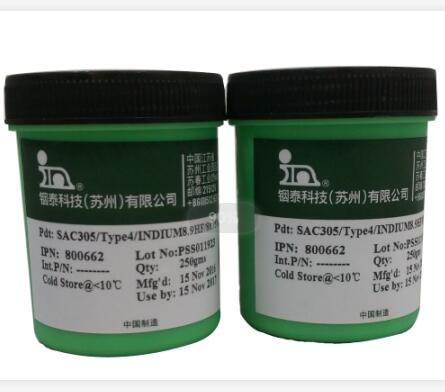 Indium 5.8LS无铅焊锡膏